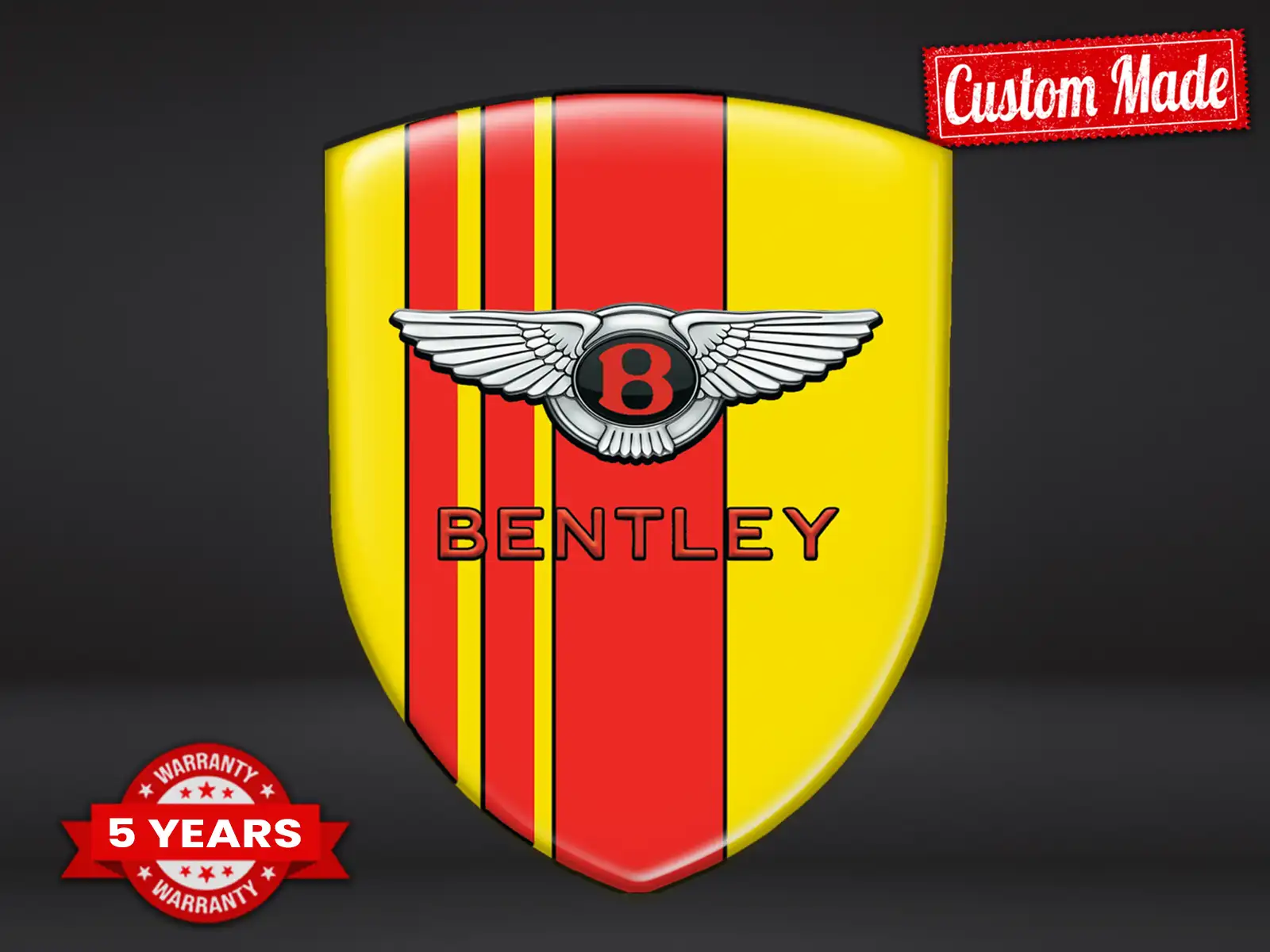 Bentley Back Window Decals Trucks Tuning Premium Stylish